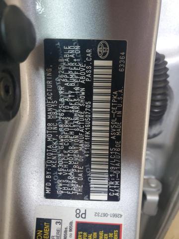 4T1BF1FK1GU507705 - 2016 TOYOTA CAMRY LE SILVER photo 12