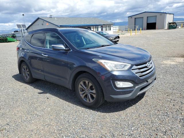 5XYZU3LB3DG045153 - 2013 HYUNDAI SANTA FE S BLUE photo 4