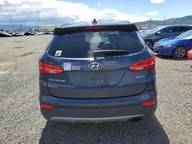 5XYZU3LB3DG045153 - 2013 HYUNDAI SANTA FE S BLUE photo 6
