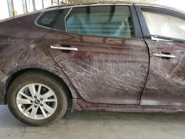 5XXGT4L32JG193898 - 2018 KIA OPTIMA LX 栗色 照片 10