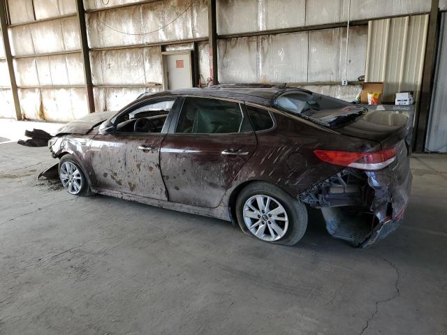 5XXGT4L32JG193898 - 2018 KIA OPTIMA LX 栗色 照片 2