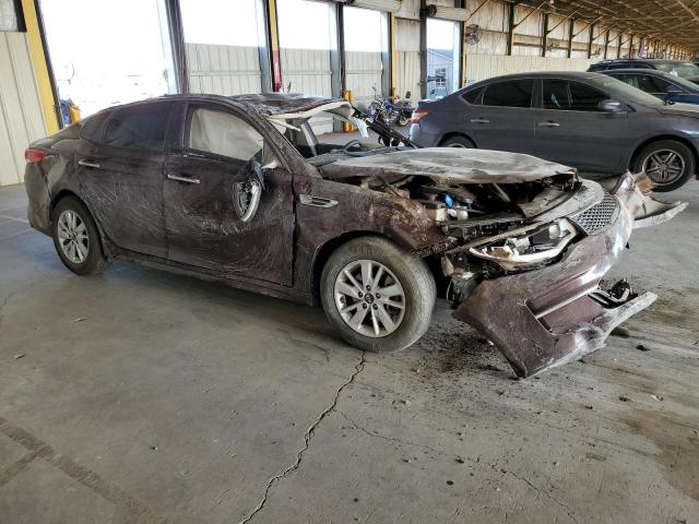 5XXGT4L32JG193898 - 2018 KIA OPTIMA LX 栗色 照片 4