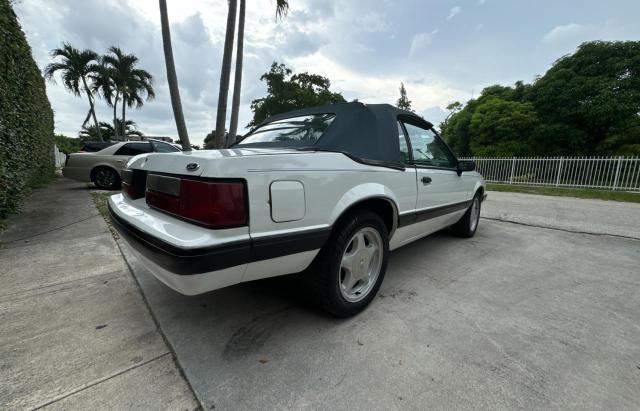 1FABP44A2KF130866 - 1989 FORD MUSTANG LX WHITE photo 4