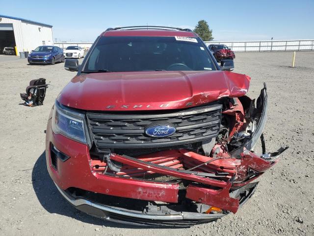 1FM5K8GT2KGB01223 - 2019 FORD EXPLORER SPORT წითელი ფოტო 5