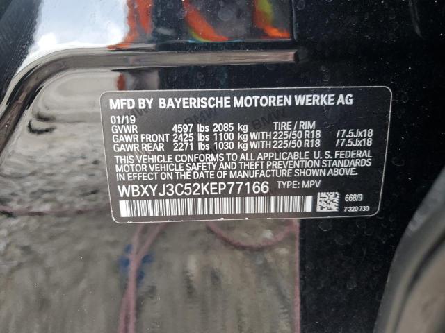 WBXYJ3C52KEP77166 - 2019 BMW X2 SDRIVE28I Qara foto 12