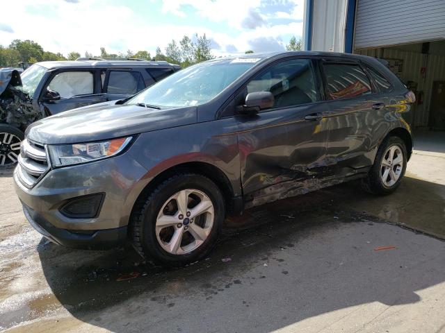 2FMTK4G94FBB79214 - 2015 FORD EDGE SE GRAY photo 1