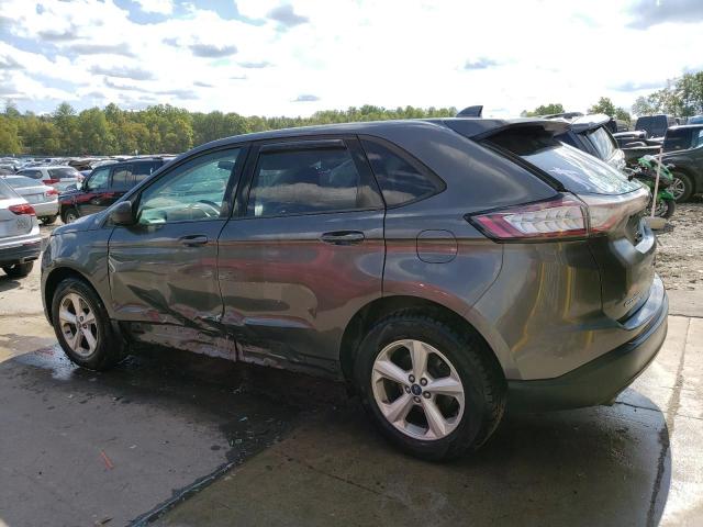 2FMTK4G94FBB79214 - 2015 FORD EDGE SE GRAY photo 2