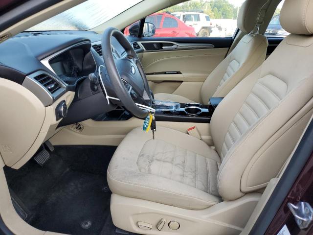 3FA6P0H75DR246609 - 2013 FORD FUSION SE BROWN photo 7