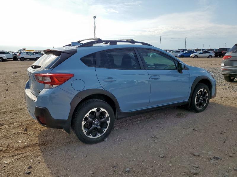 JF2GTAEC8M8325308 - 2021 SUBARU CROSSTREK PREMIUM TURQUOISE photo 3