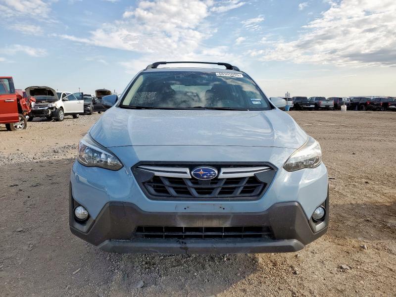 JF2GTAEC8M8325308 - 2021 SUBARU CROSSTREK PREMIUM TURQUOISE photo 5