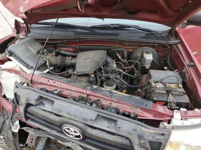 5TETX22N58Z536872 - 2008 TOYOTA TACOMA ACCESS CAB أحمر صورة 11