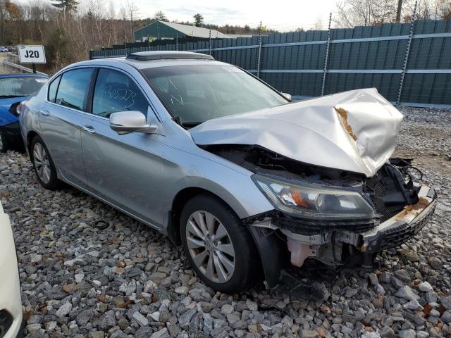 1HGCR2F76DA066606 - 2013 HONDA ACCORD EX SILVER photo 4