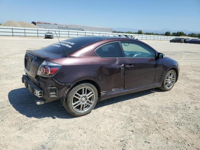 JTKDE167780241653 - 2008 TOYOTA SCION TC MAROON photo 3