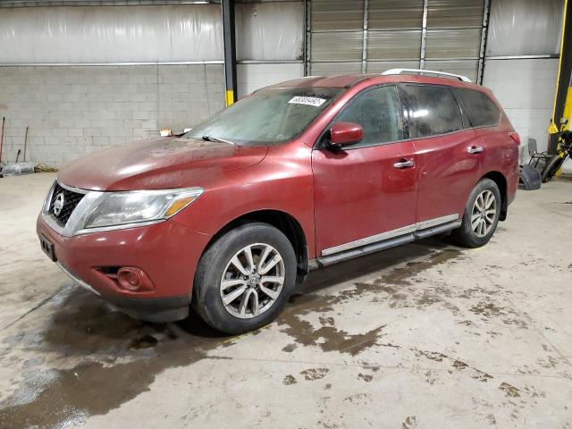 5N1AR2MM3EC679850 - 2014 NISSAN PATHFINDER S 栗色 照片 1