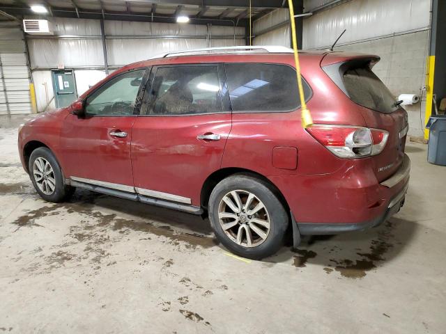 5N1AR2MM3EC679850 - 2014 NISSAN PATHFINDER S 栗色 照片 2