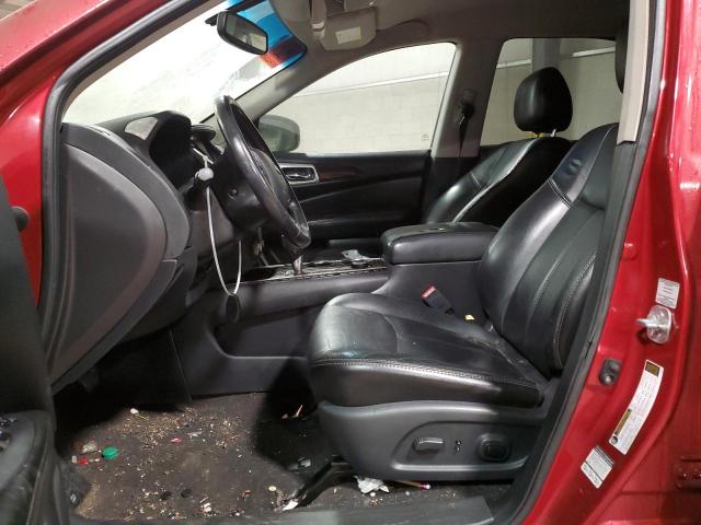 5N1AR2MM3EC679850 - 2014 NISSAN PATHFINDER S 栗色 照片 7