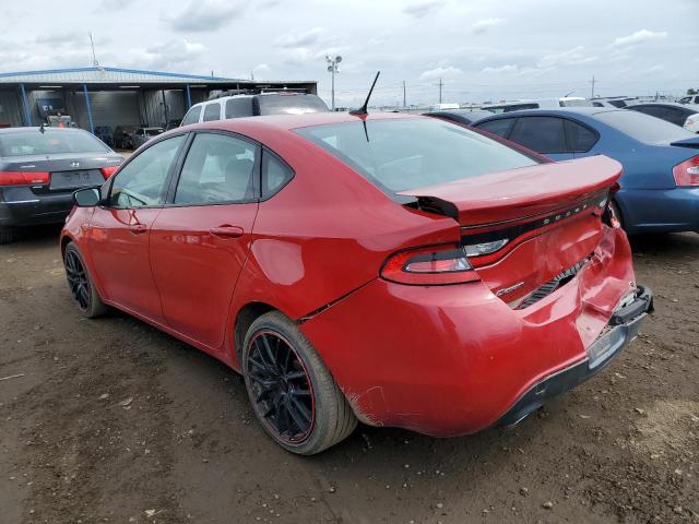 1C3CDFBB8GD516214 - 2016 DODGE DART SXT RED photo 2