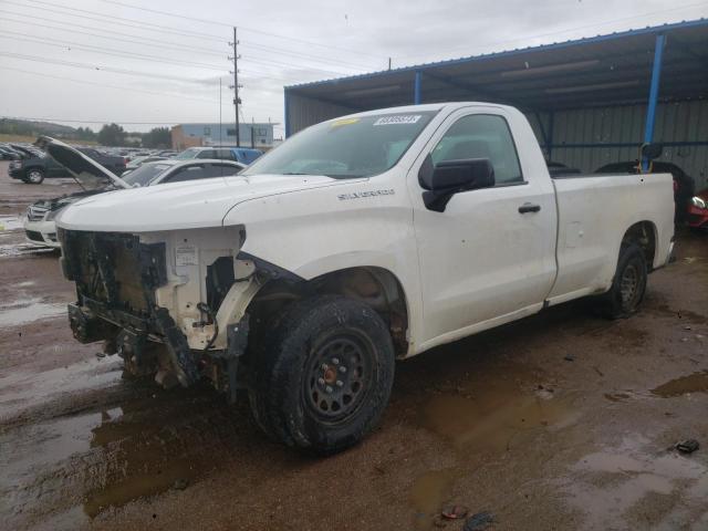 3GCNYAEH7LG302209 - 2020 CHEVROLET 1500 SILVE K1500 WHITE photo 1