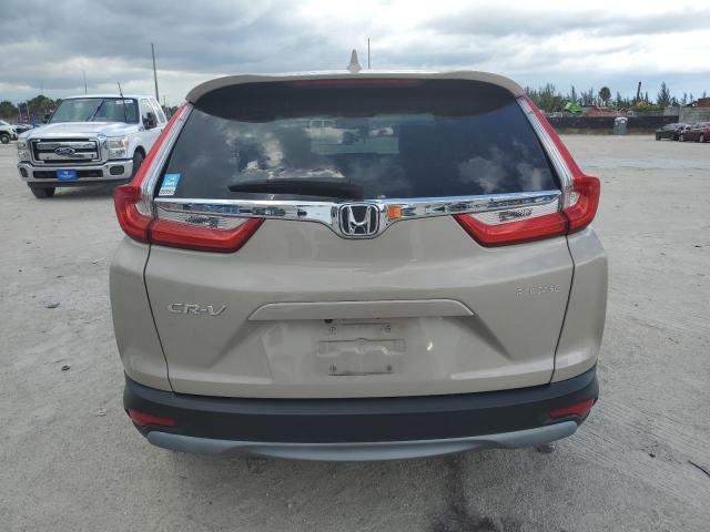 2HKRW1H85KH503213 - 2019 HONDA CR-V EXL BEIGE photo 6