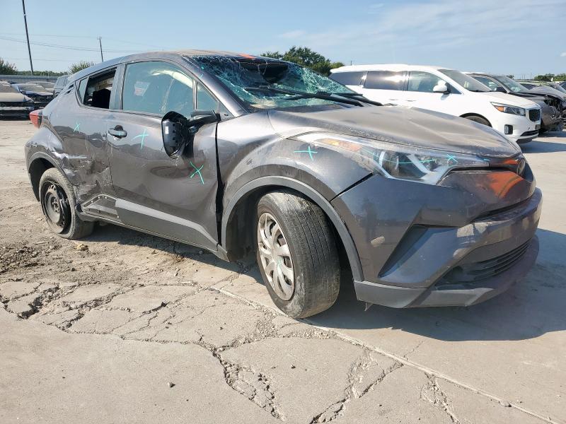 JTNKHMBX7K1033217 - 2019 TOYOTA C-HR XLE GRAY photo 4