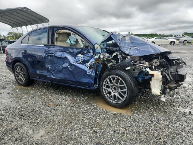 3VWDP7AJ0DM260444 - 2013 VOLKSWAGEN JETTA SE BLUE photo 4