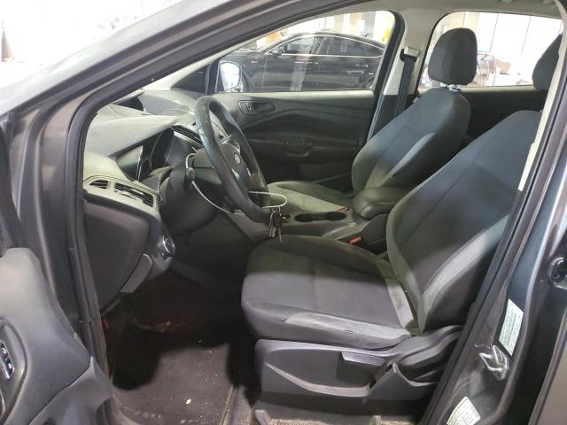 1FMCU0F70EUC34902 - 2014 FORD ESCAPE S GRAY photo 7