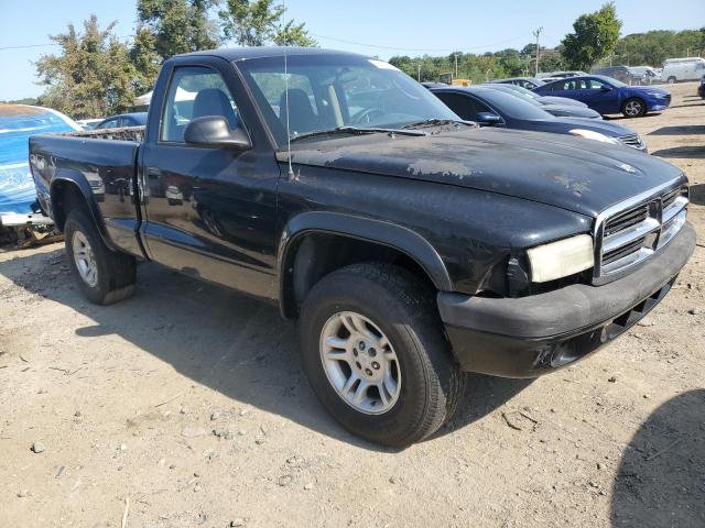 1D7GG16K14S588841 - 2004 DODGE DAKOTA SXT BLACK photo 4