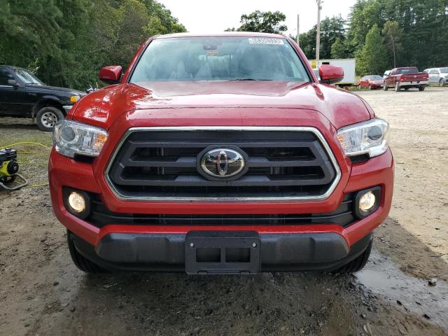 3TMCZ5AN9PM587848 - 2023 TOYOTA TACOMA DOUBLE CAB RED photo 5