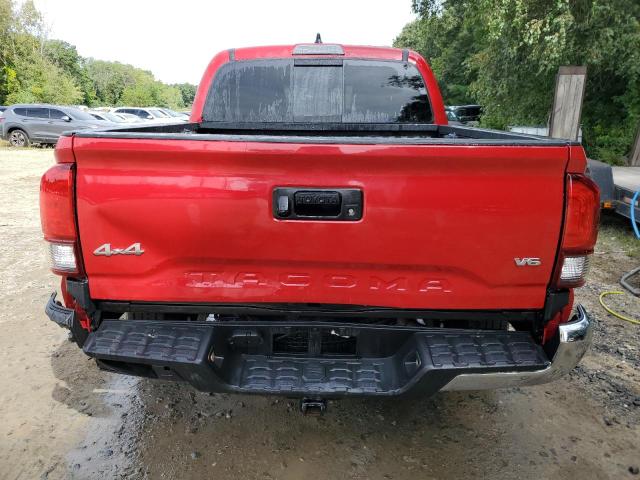 3TMCZ5AN9PM587848 - 2023 TOYOTA TACOMA DOUBLE CAB RED photo 6