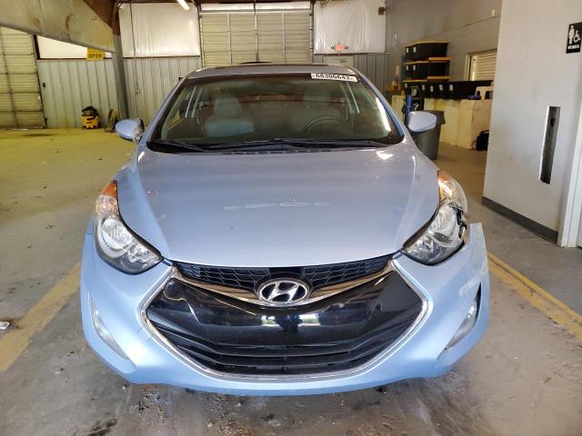 KMHDH6AEXDU015218 - 2013 HYUNDAI ELANTRA CO GS BLUE photo 5