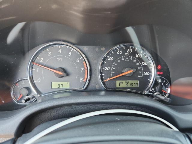 5YFBU4EE0DP077052 - 2013 TOYOTA COROLLA BASE Niebieski zdjęcie 9