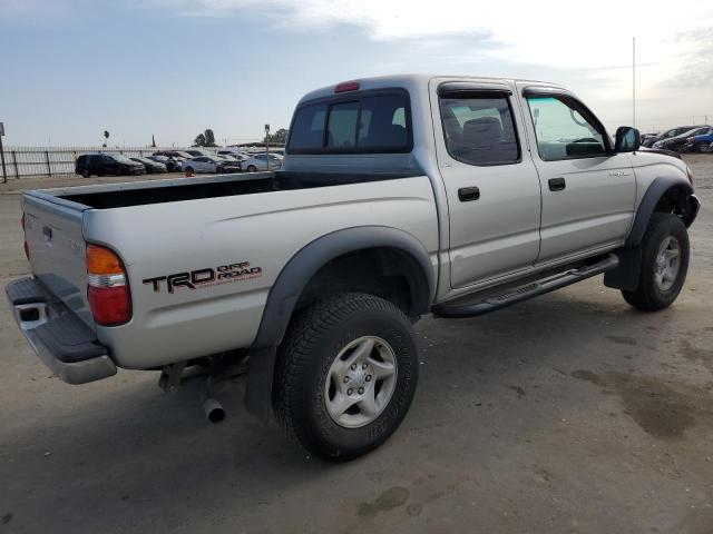 5TEGM92N12Z133353 - 2002 TOYOTA TACOMA DOUBLE CAB PRERUNNER SILVER photo 3