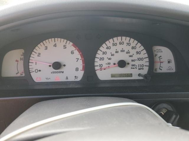 5TEGM92N12Z133353 - 2002 TOYOTA TACOMA DOUBLE CAB PRERUNNER SILVER photo 9