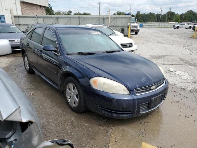 2G1WT57K591100322 - 2009 CHEVROLET IMPALA 1LT BLUE photo 4