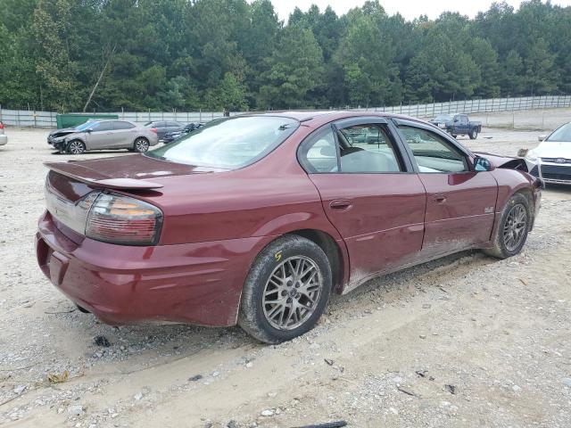 1G2HY54K614140346 - 2001 PONTIAC BONNEVILLE SLE BURGUNDY photo 3