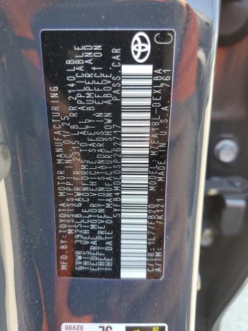 5YFB4MDE0SP262717 - 2025 TOYOTA COROLLA LE GRAY photo 12