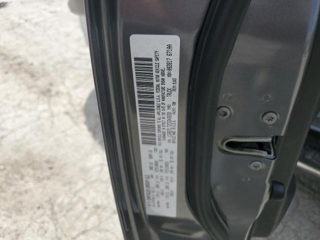 1C6RD7LT2CS343659 - 2012 DODGE RAM 1500 SLT Grau Foto 12