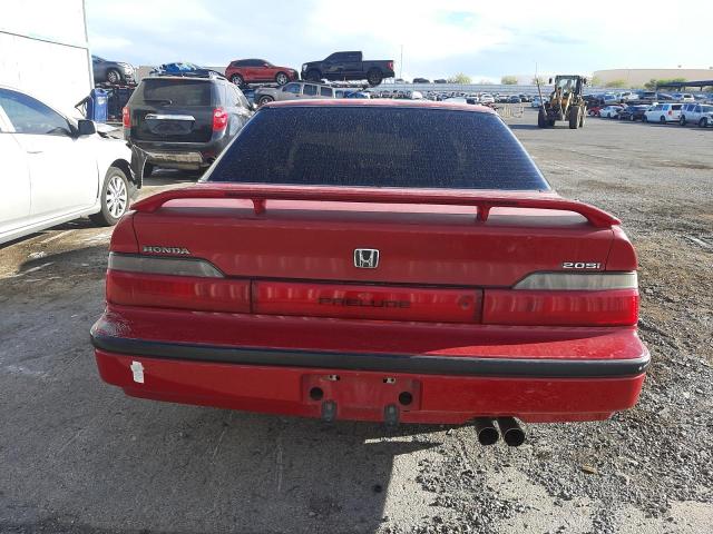 JHMBA4224MC002073 - 1991 HONDA PRELUDE 2.0SI RED photo 6