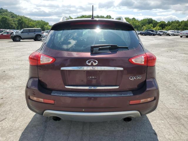 JN1BJ0RR8GM266993 - 2016 INFINITI QX50 BURGUNDY photo 6