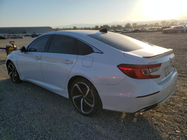 1HGCV1F34NA124443 - 2022 HONDA ACCORD SPORT WHITE photo 2