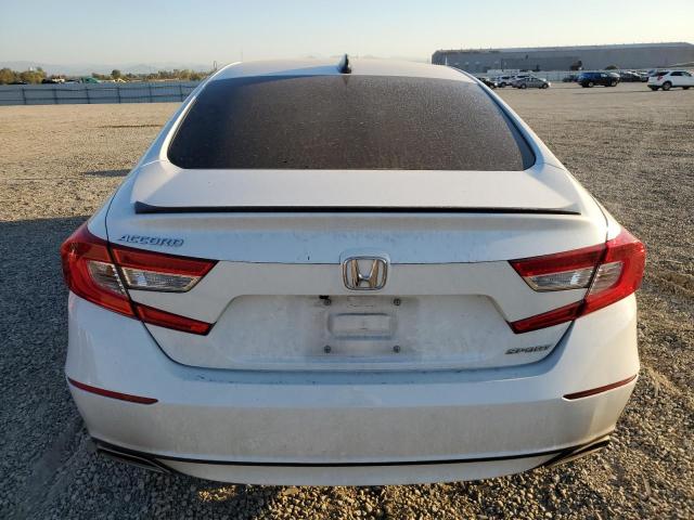 1HGCV1F34NA124443 - 2022 HONDA ACCORD SPORT WHITE photo 6