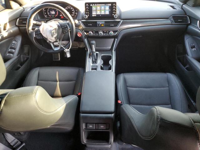 1HGCV1F34NA124443 - 2022 HONDA ACCORD SPORT WHITE photo 8