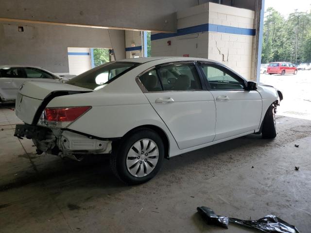 1HGCP26338A080181 - 2008 HONDA ACCORD LX أبيض صورة 3