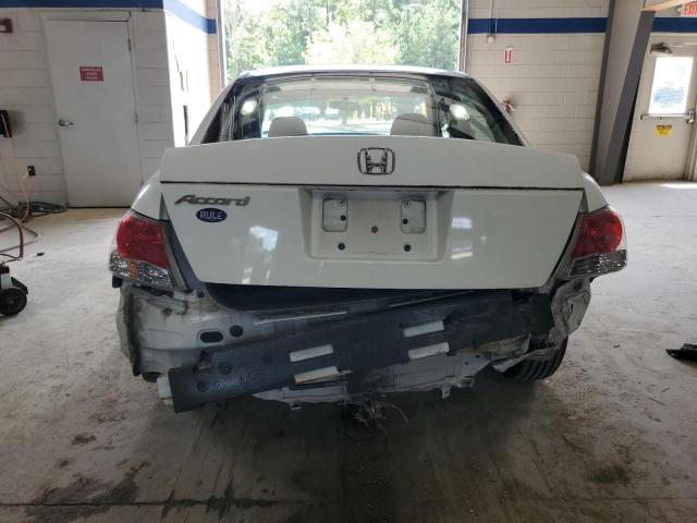 1HGCP26338A080181 - 2008 HONDA ACCORD LX أبيض صورة 6