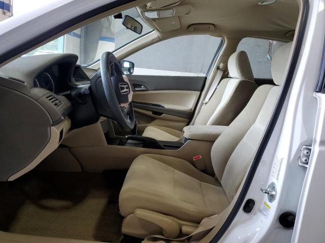 1HGCP26338A080181 - 2008 HONDA ACCORD LX أبيض صورة 7