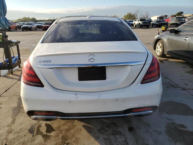 WDDUG6GB2JA358385 - 2018 MERCEDES-BENZ S 450 WHITE photo 6