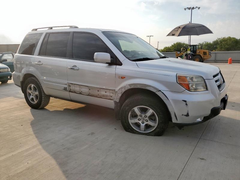 5FNYF18677B013890 - 2007 HONDA PILOT EXL 银色 照片 4