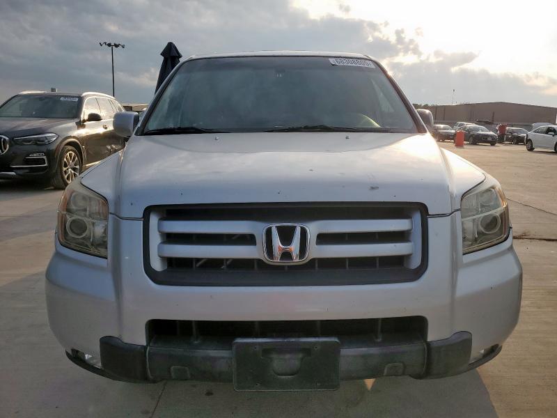 5FNYF18677B013890 - 2007 HONDA PILOT EXL 银色 照片 5