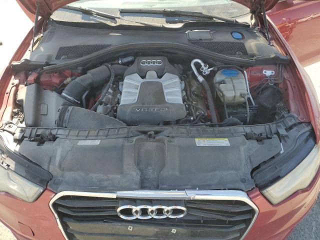 WAUHGAFC2EN030517 - 2014 AUDI A6 PRESTIGE Kırmızı fotoğraf 11