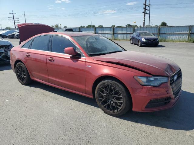 WAUHGAFC2EN030517 - 2014 AUDI A6 PRESTIGE Kırmızı fotoğraf 4